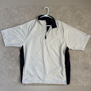 Nike Golf quarter zip short sleeve pullover windbreaker/ jacket
